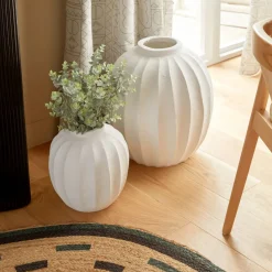 Atmosphera Vases*Vase boule "Amia" Beige