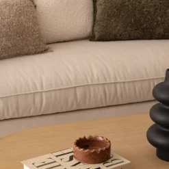 Atmosphera Vases*Vase céramique "Clothilde" Blanc