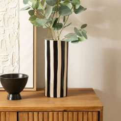 Atmosphera Vases*Vase céramique "Edric" Jaune