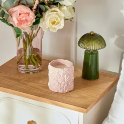 Atmosphera Vases*Vase "Fleur de rose" Vert