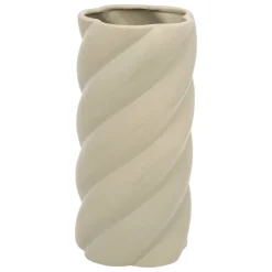 Atmosphera Vases*Vase torsadé "Coby" Bleuorage
