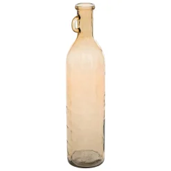 Atmosphera Vases*Vase verre bouteille "Yana" Roseantique