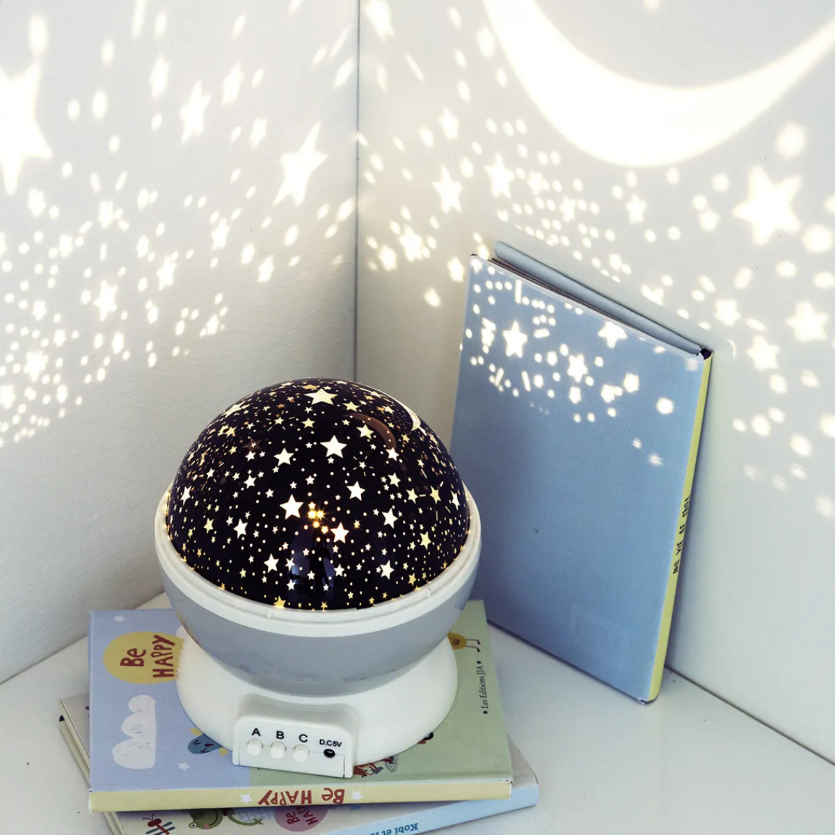 Atmosphera Veilleuses*Veilleuse enfant "Projecteur" Blanc