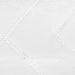 Atmosphera Voilages*Voilage brodé "Etnik" Beige
