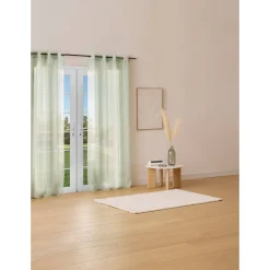 Atmosphera Voilages*Voilage "Etamine" Blanc