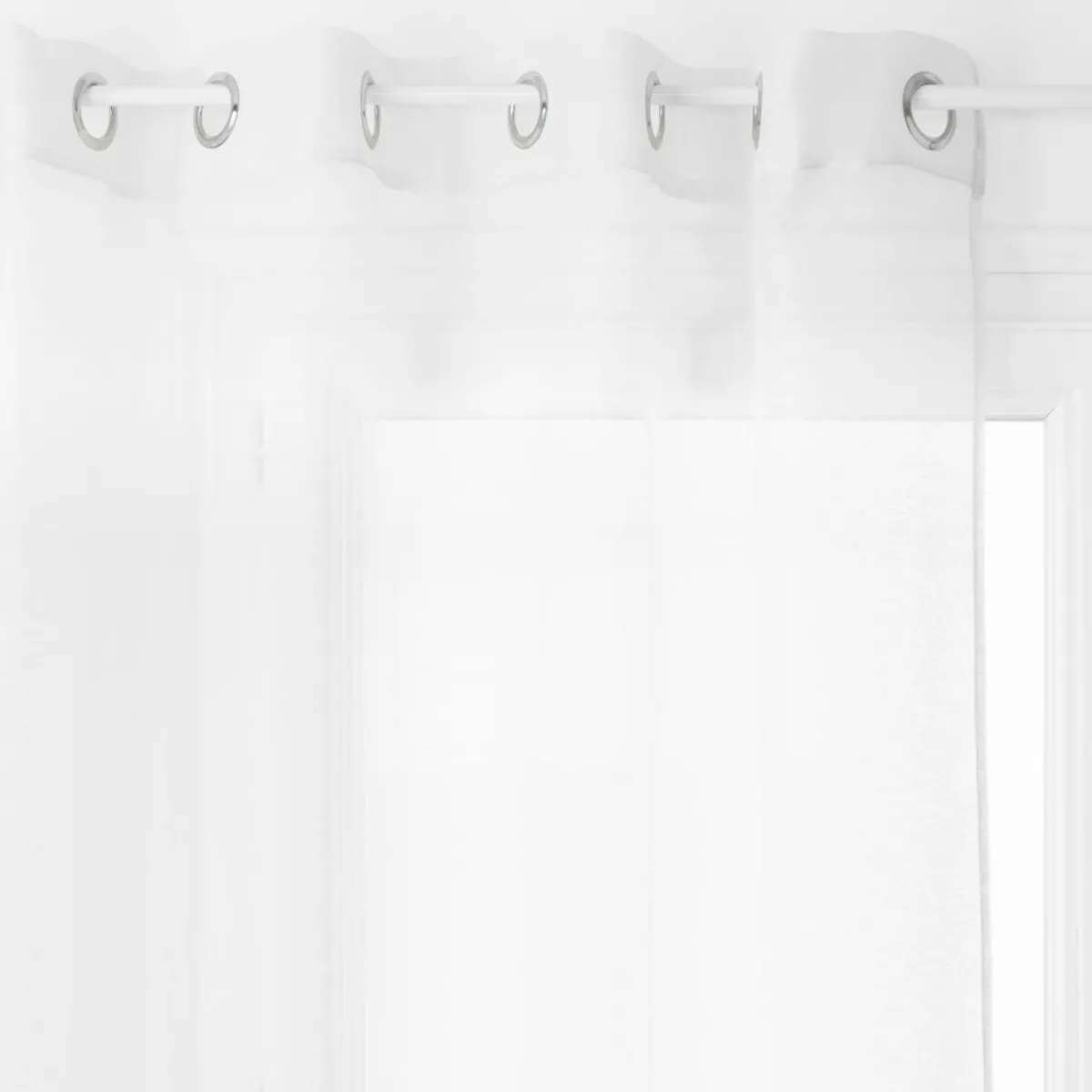 Atmosphera Voilages*Voilage "Moly" Blanc