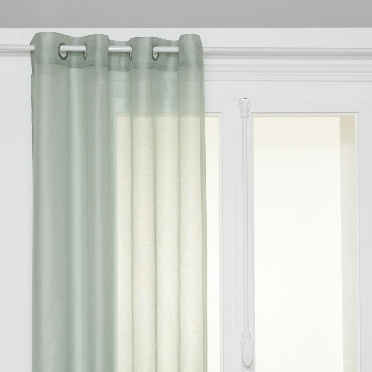 Atmosphera Voilages*Voilage "Moly" Blanc