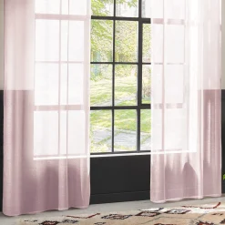 Atmosphera Voilages*Voilage "Moly" Rose