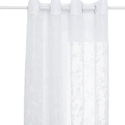 Atmosphera Voilages*Voilage Motif abstrait "Lazi" Blanc