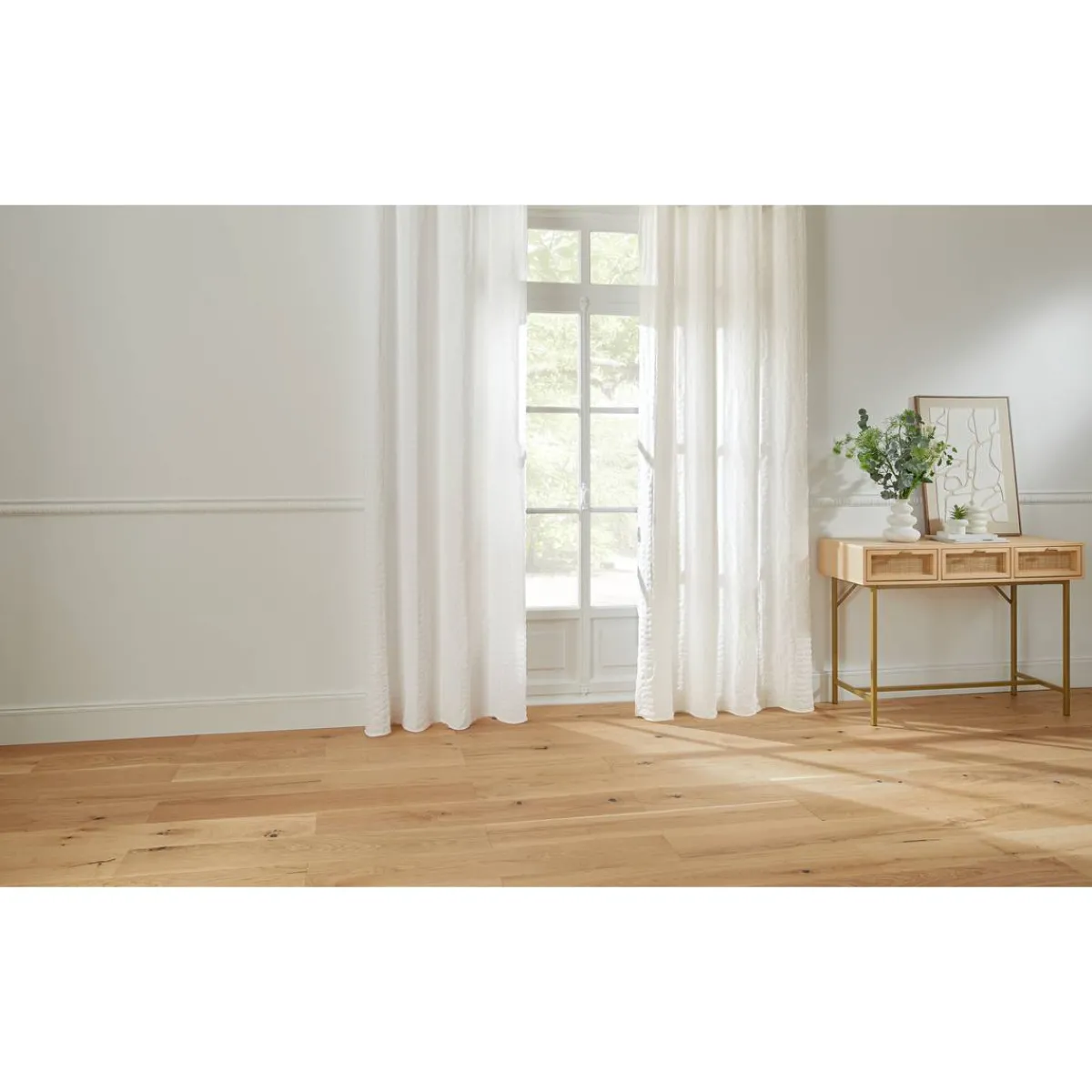 Atmosphera Voilages*Voilage "Noa" Jaunecumin