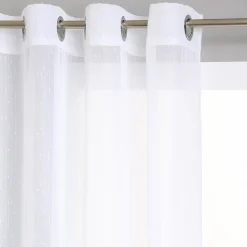 Atmosphera Voilages*Voilage à rayures Beige